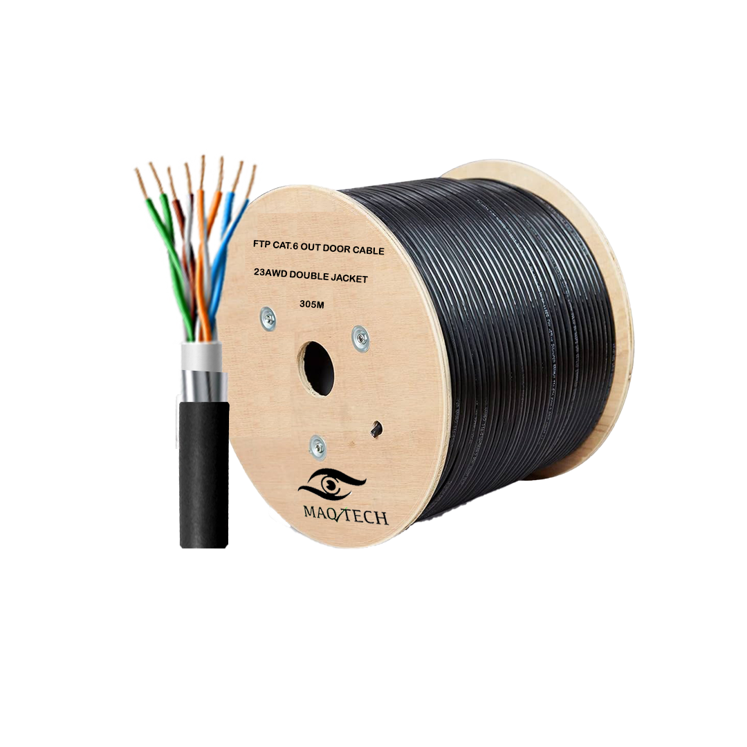 כבל רשת חיצוני CAT6 OUTDOOR FTP